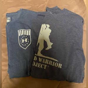 2 Under Armour Men’s T-Shirts Size Large Bundle. 2 for 1!